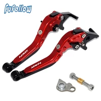 motorcycle cnc brake clutch levers parking brakes handle grips ends for yamaha nmax 155 n max155 n max150 nmax150 2015 2020 2021
