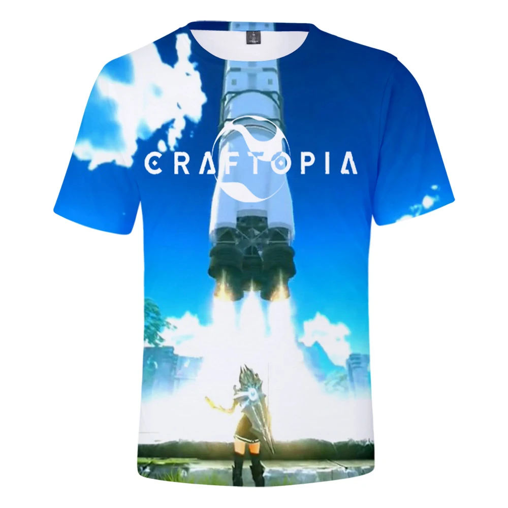 

craftopia 3D Printed T-shirts Women/Men Fashion Summer Short Sleeve Tshirts Hot Sale Casual Streetwear Clothes