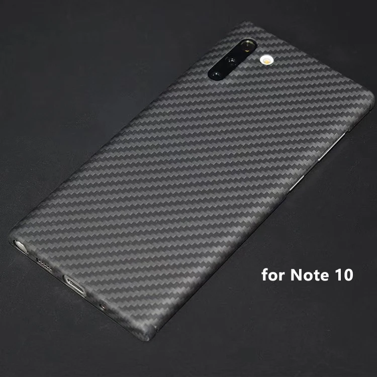 Для samsung Note 10 Plus чехол Роскошный тонкий из настоящего углеродного волокна противоударный Броня задняя крышка чехол для телефона samsung Note 10