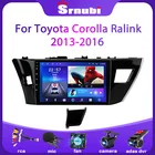 Автомобильная Мультимедийная система Srnubi, стерео-система на Android 10, с видеоплеером, GPS, для Toyota Corolla Ralink, 2014, 2015, 2016, типоразмер 2 Din