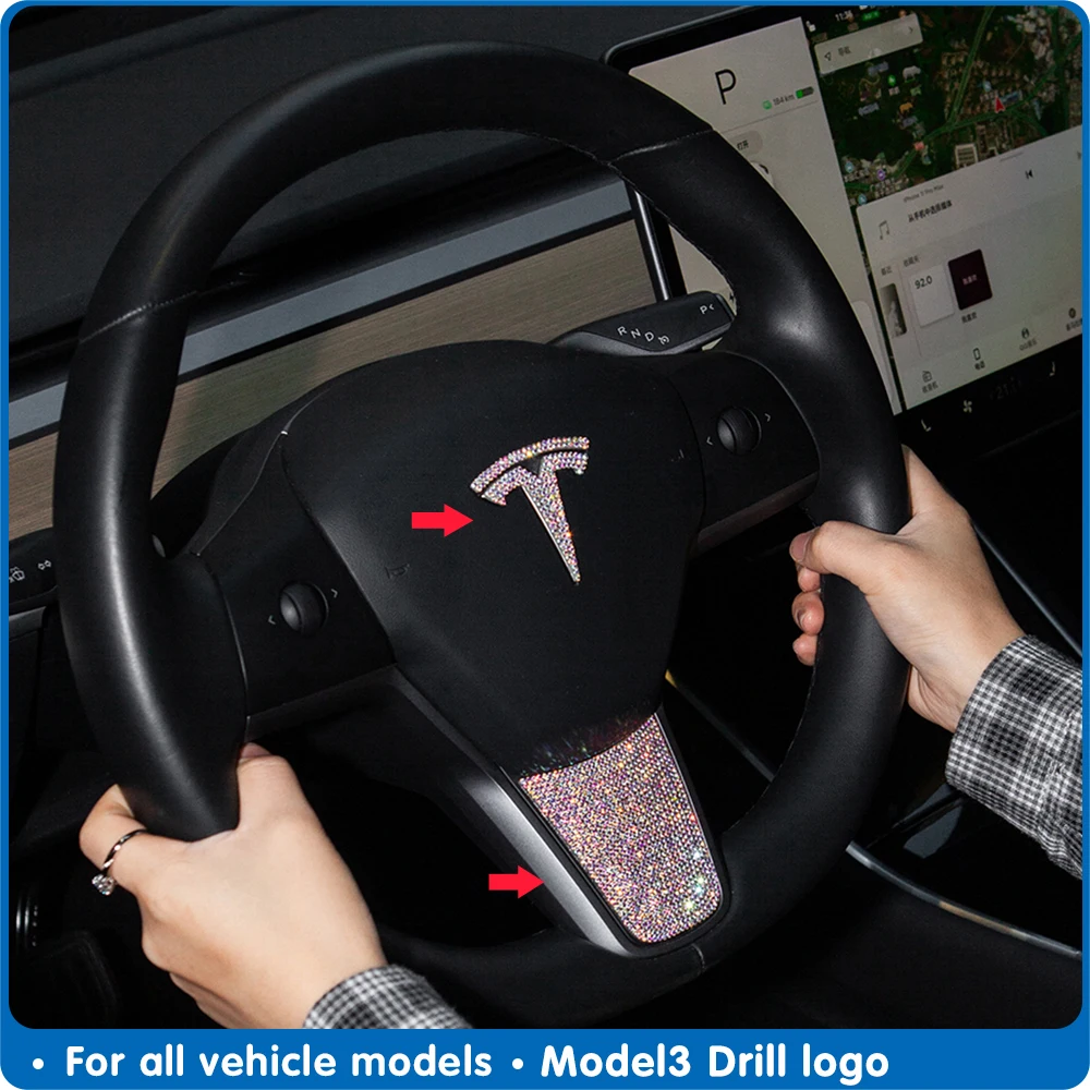 

Для Tesla Model 3 Color Drill Logo Tesla Badge Автомобильный логотип 2017-2020 Tesla Model3 Model Y S X автомобильные наклейки и аксессуары