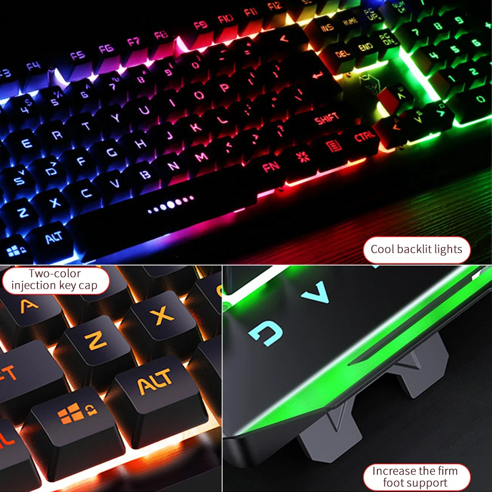 Механическая клавиатура KISSCASE V2 с 104 клавишами игровая для настольного компьютера