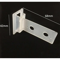 plastic two hole supporting parts carton stacking card paper shelf connecting fixing protective connector