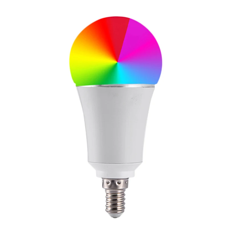 Горячая Распродажа LED E14 смарт лампочка WIFI 7 Вт затемняемый светильник лампа