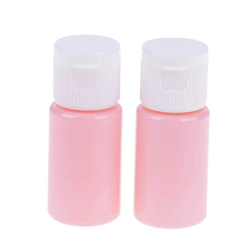 2 шт 10 мл ПЭТ бутылка пластиковая с откидной верхней крышкой портативная дорожная