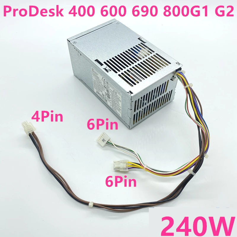 Fonte de Alimentação para hp Fonte de Alimentação Prodesk Original Nova 690 800 g1 D12-240p3a Ps-4241-2hf1 702307-002 g2 240w 751884-702309-001 001 400 600