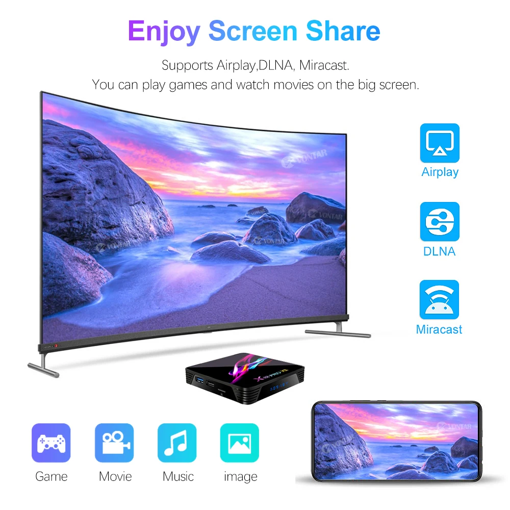 2020 X88 PRO X3 8K 4 Гб 64 ТВ Box Amlogic S905X3 Android 9 0 Декодер каналов кабельного телевидения