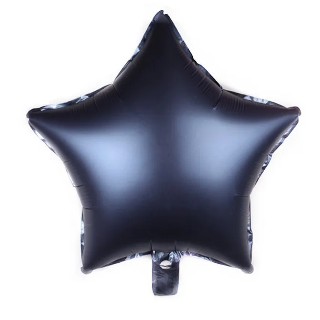 blue star 10 шт. 18 дюймов металлический шар с сердечками из фольги 12 дюймов мульти латексный гелиевый металлический шар на день рождения Свадебные украшения - Цвет: blue star