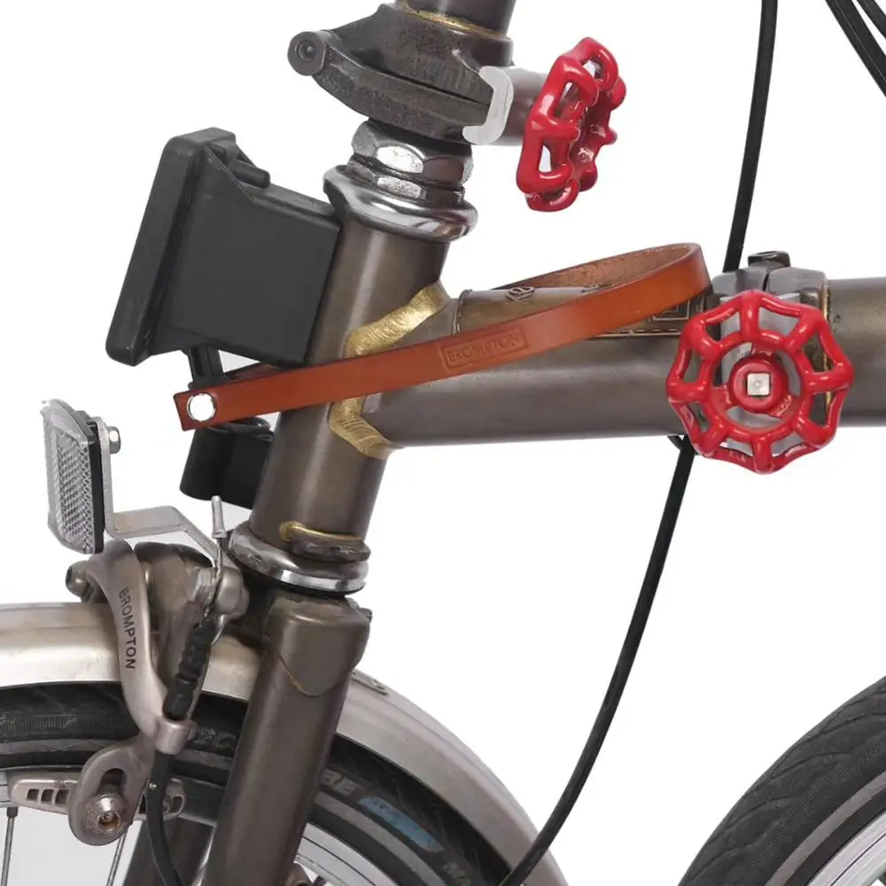 TWTOPSE Quick Release велосипедная сумка блок несущей кожаной ленты полоса для Brompton