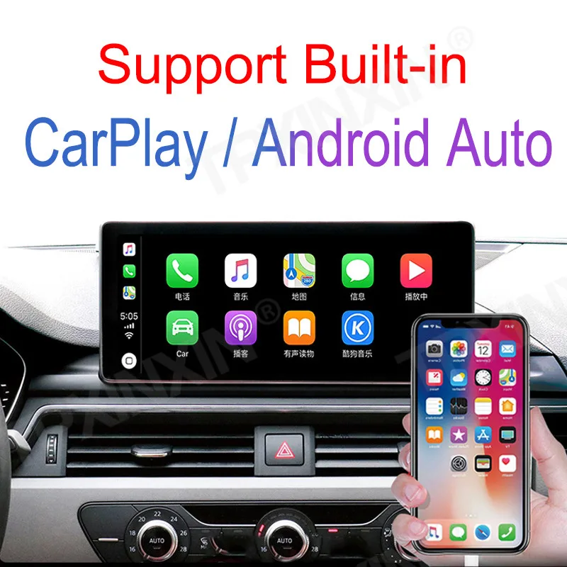 10 25 for audi a6 a6l c7 rs6 mmi tfsi android car gps navi radio carplay stereo audio accessories navigation with ips screen free global shipping