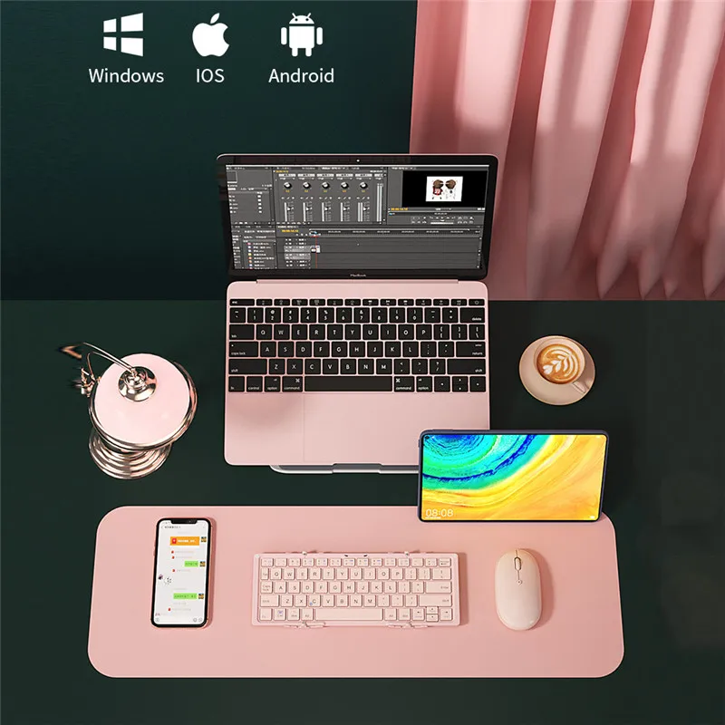 складная bluetooth клавиатура для п