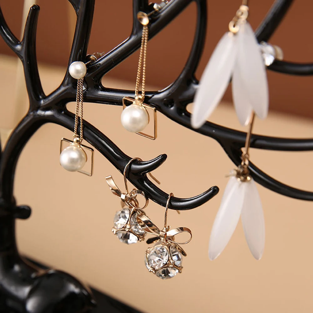 Рога дерево Форма ювелирных изделий PP Органайзер пластиковый стеллаж для