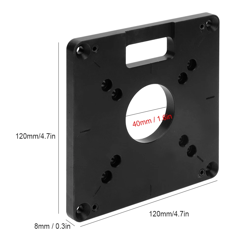 Фрезерная откидная доска деревообрабатывающий станок базовая пластина для