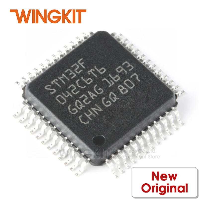 Микроконтроллер STM32F042C6T6 LQFP48 STM32F042C6 STM32F042 STM32F0 32 битный микроконтроллер MCU 1
