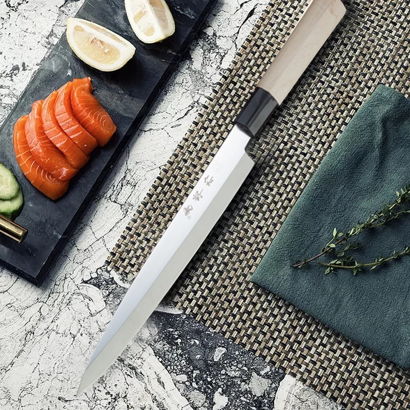 Профессиональный японский нож шеф-повара для сашими приготовления суши кухонный