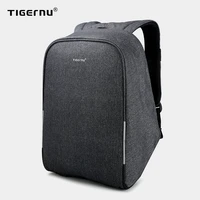 tigernu anti theft 15 6inch laptop backpacks with rain cover casual hard shell men women mochila school travel bag for teenagers