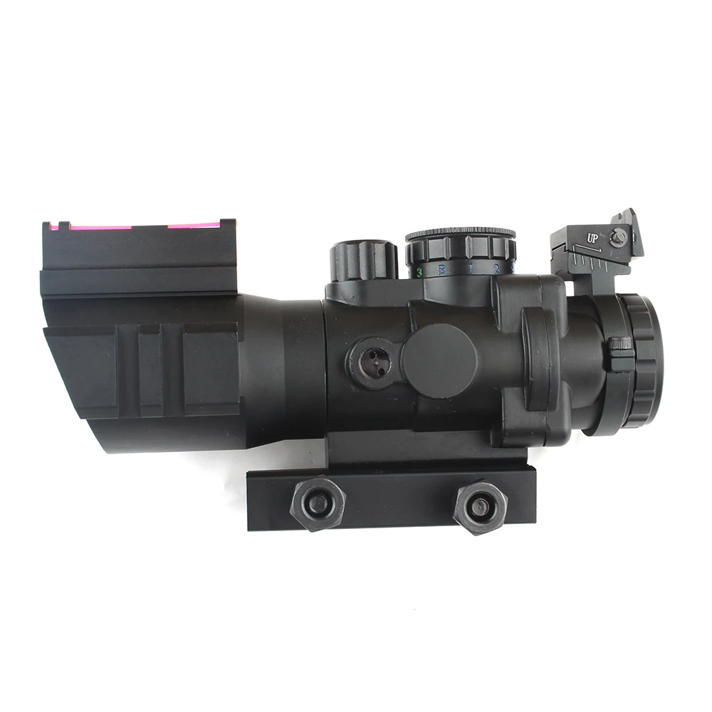 Тактический прицел 4x32 Acog оптический с ласточкиным хвостом 20 мм для охотничьей