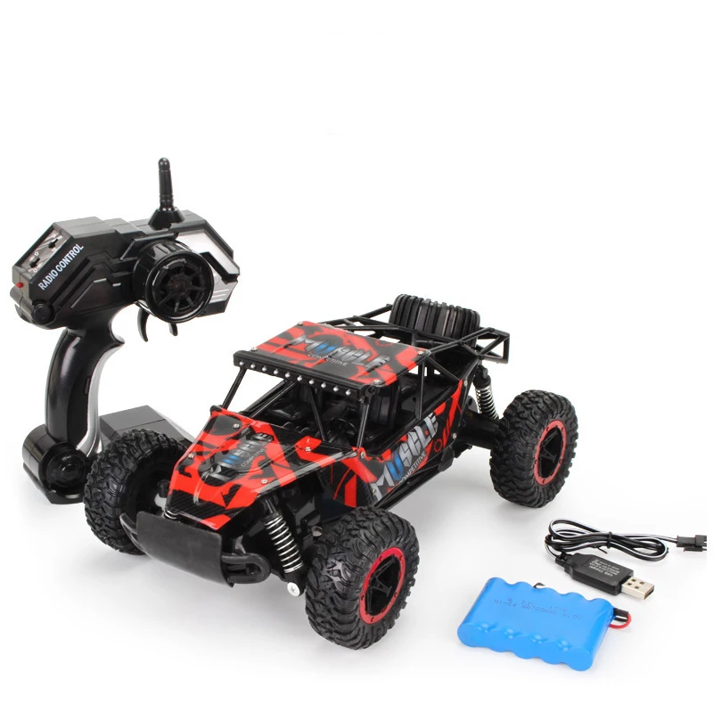 2615 red Foam Box Радиоуправляемая машина 1:16, внедорожник, рок Ровер, двойные высокоскоростные двигатели, большая нога, багги, автомобили, дистанционное управление, Радиоуправление, led, внедорожные автомобильные игрушки - Цвет: 2615 red Foam Box