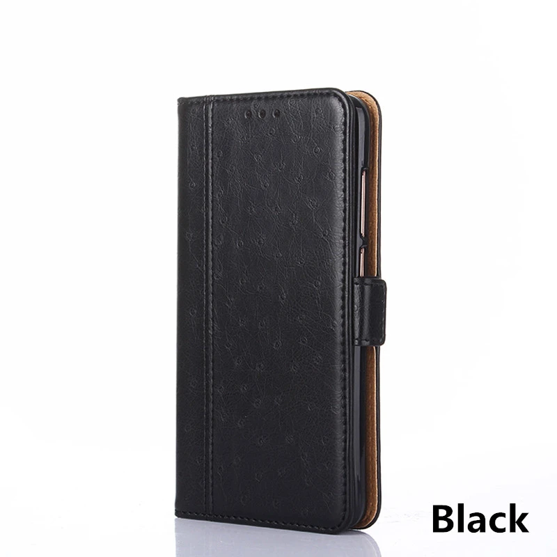Black Откидной кожаный чехол-бумажник для Motorola Moto One power Action P30 P40 Vision G7 Plus Zoom G8 G6 G5 G5S E5 E6 Z2 Z3 Play - Цвет: Black