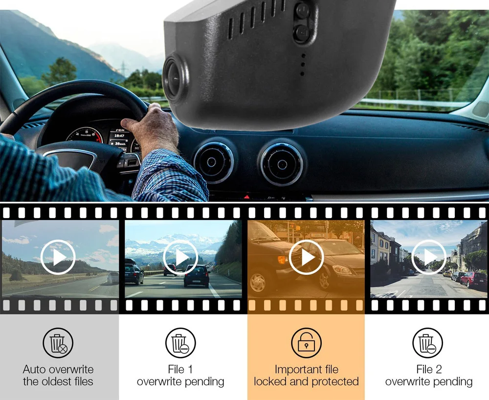 Jabriel 1080P dash cam 24 часа Автомобильный видеорегистратор Камера заднего вида для skoda kodiaq octavia a7 a5 rapid Fabia Superb Karoq yeti