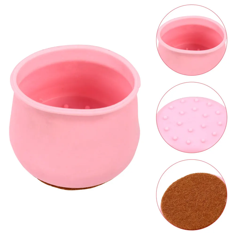 

16pcs Practical Chair Protection Cover Stool Anti-collision Sticker Foot Pad