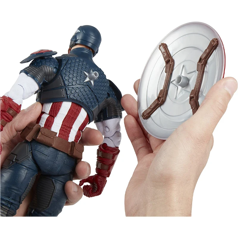 

Hasbro Marvel Legends Series 12-Inch Captain America Action Figures and Accessories Toys Collection Gifts for Kids