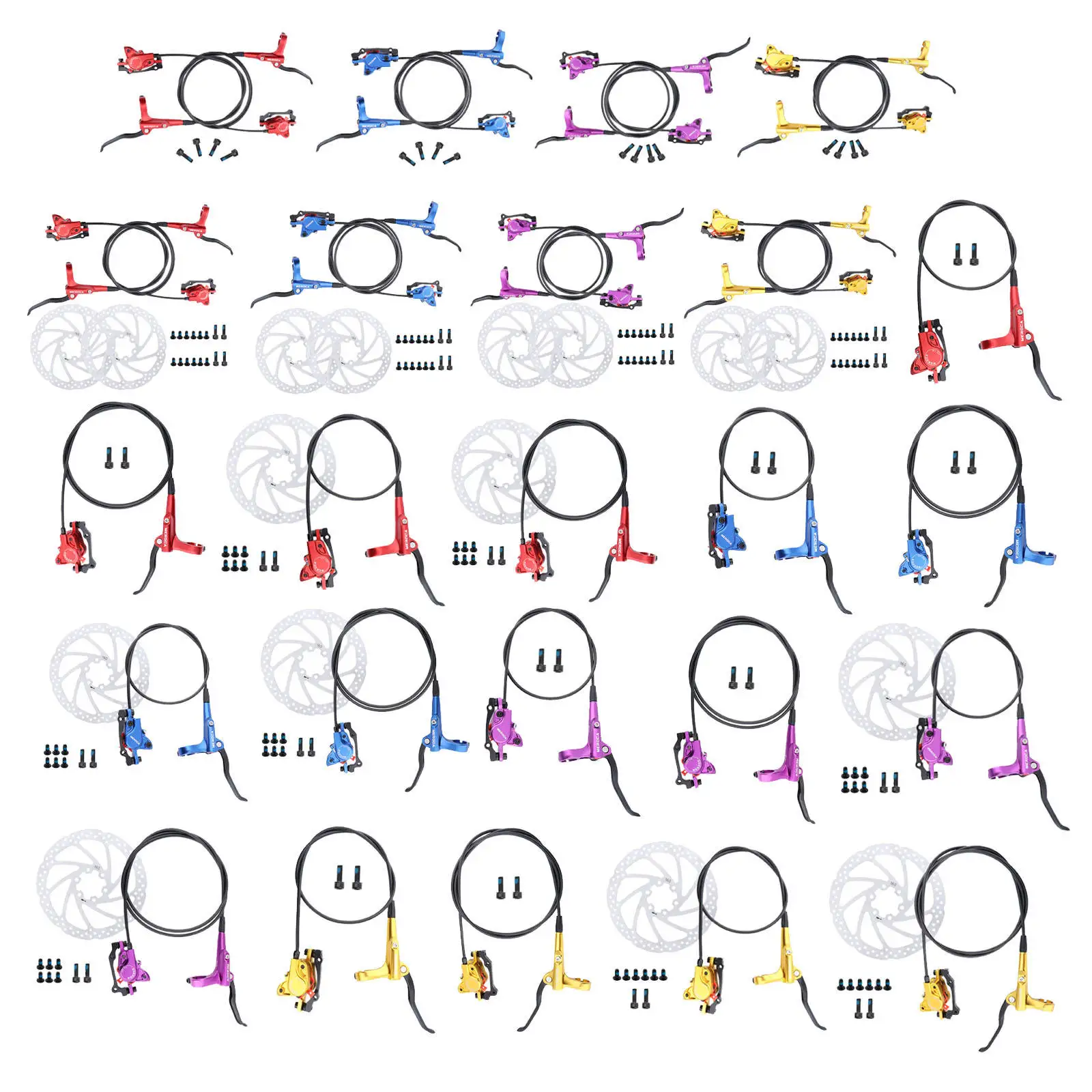 

Универсальные дисковые тормоза F160/R140 для велосипеда