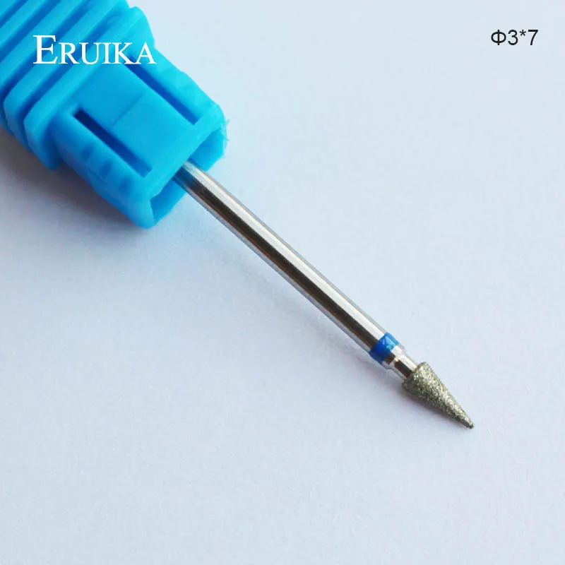 Алмазное сверло для ногтей ERUIKA, 5 видов, роторное сверло для ногтей, пилка для маникюра, аксессуары для электрического станка, инструменты для сверления ногтей - Цвет: NO1