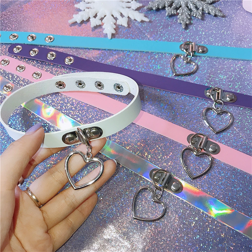 Новинка модный сексуальный чокер с подвеской в форме сердца стиле Харадзюку