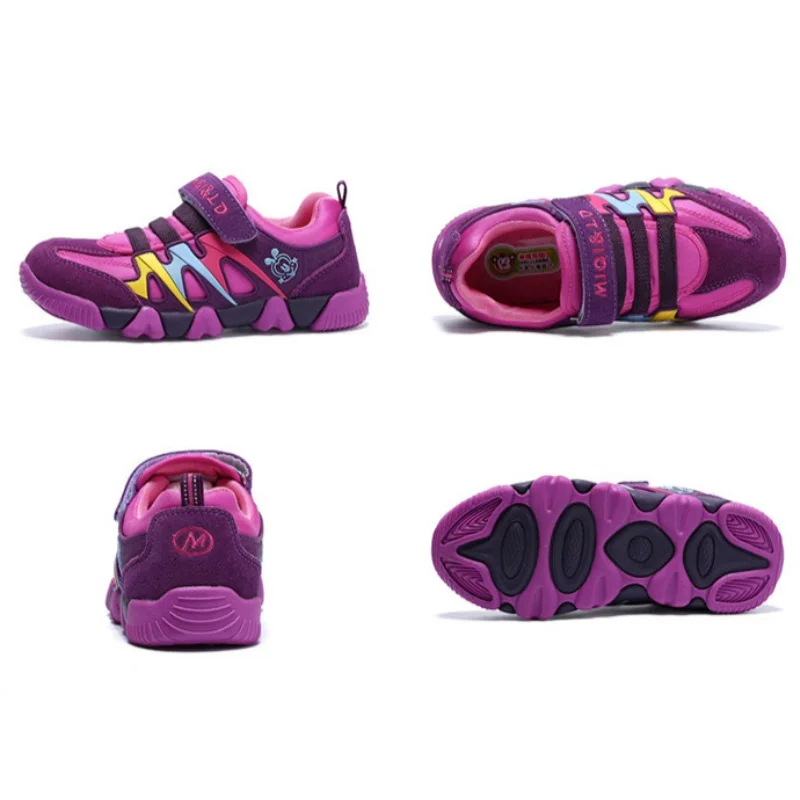 Детская обувь для маленьких мальчиков из натуральной кожи и дышащие кроссовки с