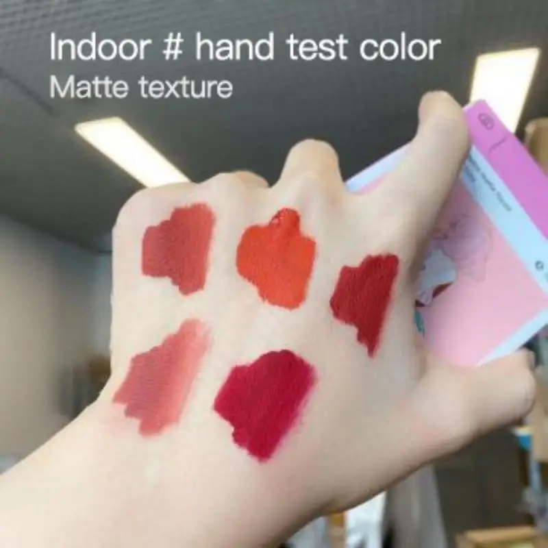 1 Набор милый розовый тюбик для сигарет девочек Подарочная коробка матовая