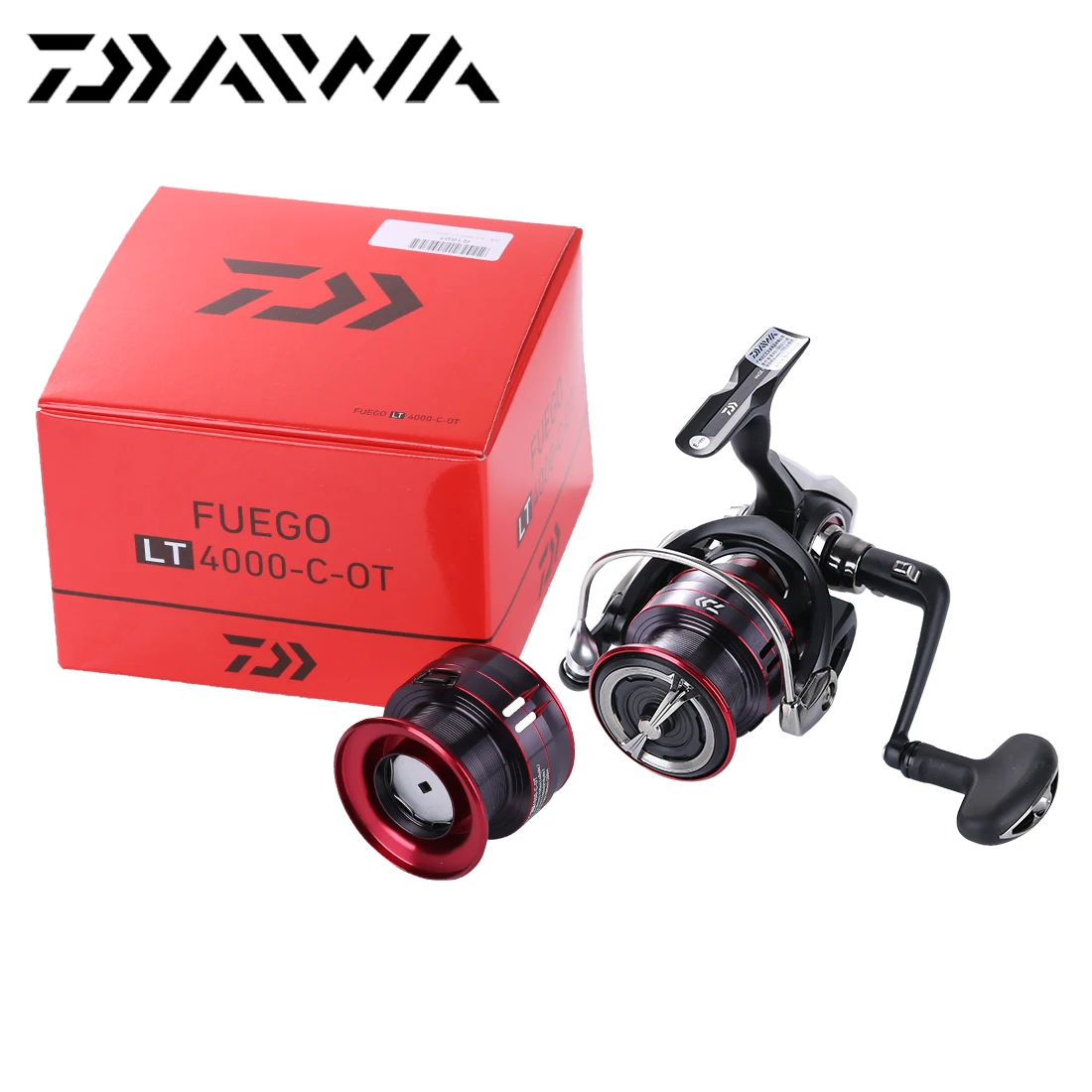 DAIWA оригинальный FUEGO LT 3000-CXH-OT Спиннинг рыболовная Катушка Алюминий запасная шпуля