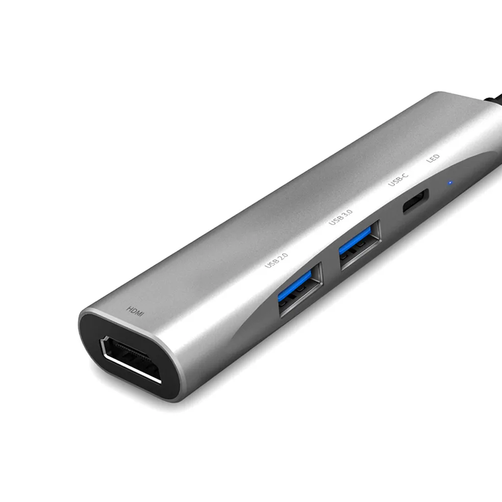 4K 30 Гц USB Type C к HDMI цифровой AV мультипортовый концентратор USB3.1 адаптер PD зарядное