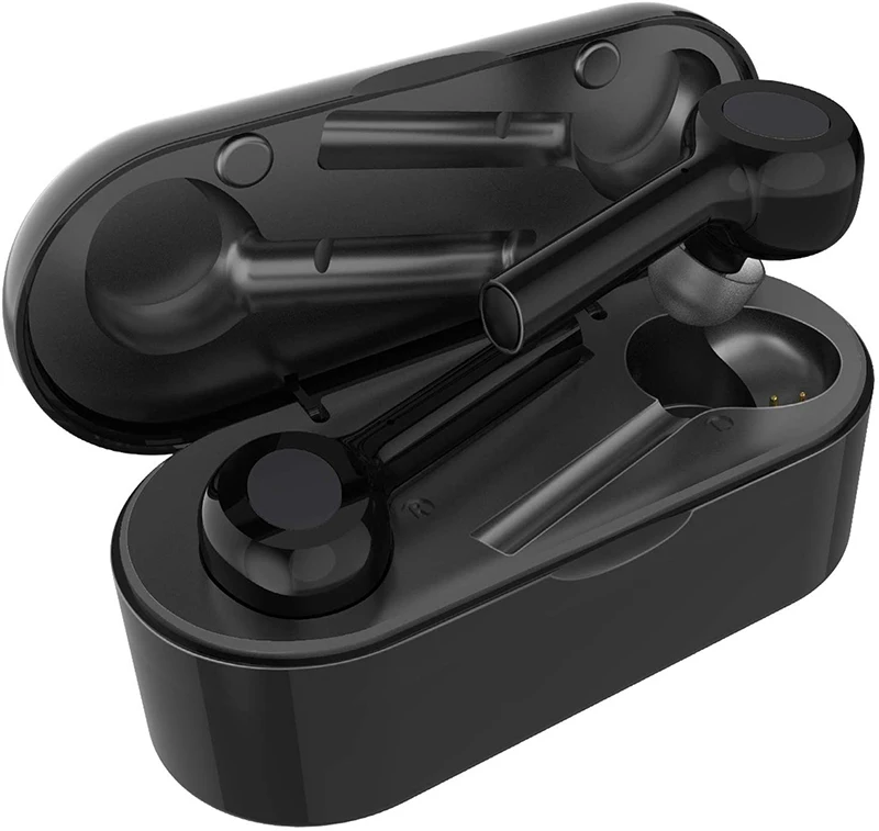 Amorno TWS T1 Bluetooth 5,0 стерео наушники TWS наушники с шумоподавлением наушники-вкладыши с микрофоном Handsfree 1000 мАч Внешний аккумулятор