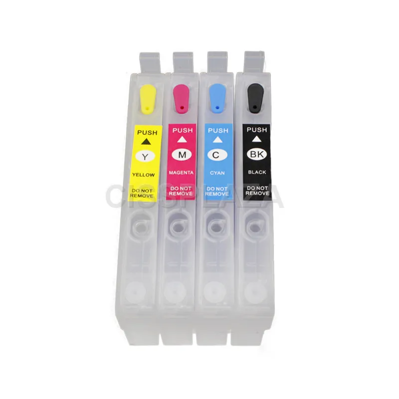 

CISSPLAZA T812 812XL Refill Ink Cartridge No Chip Compatible for Epson WF-3820 WF-3825/WF-4830/WF-4835 WF-7830/7840/7845 wf7310