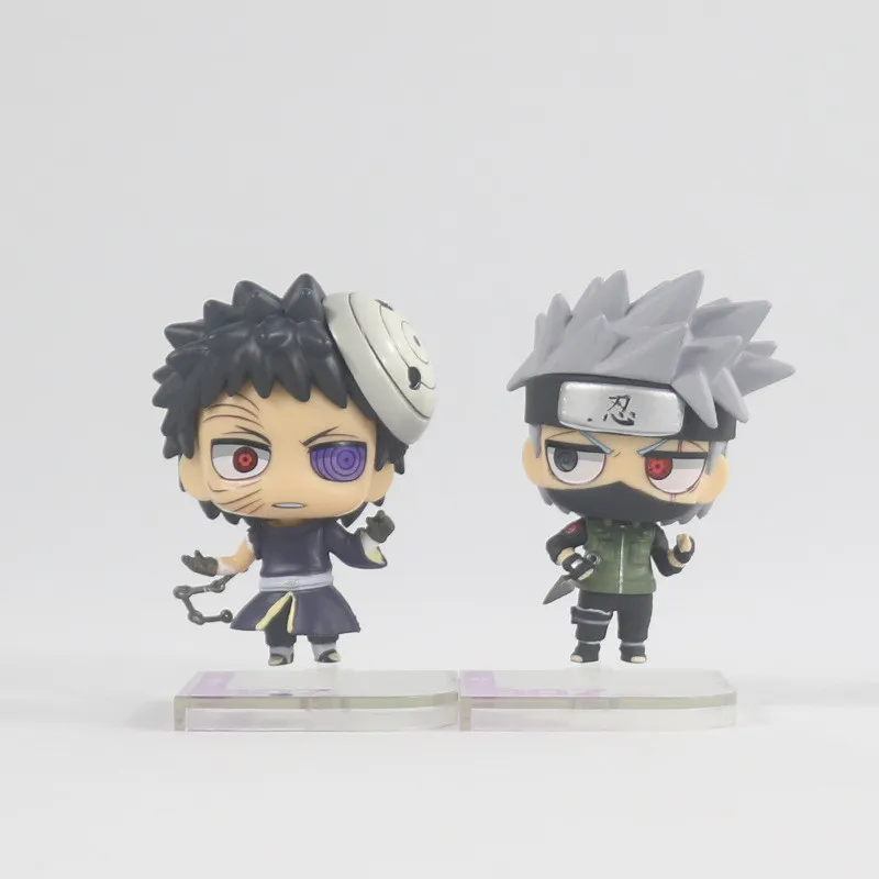 2 шт./компл. аниме герой мультфильма модель Фигурка Учиха Obito & обувь для косплея
