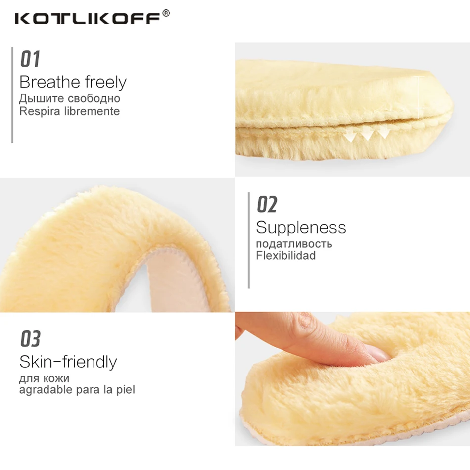 Keep Warm Heated Insole Thicken Soft Winter Snow Boots Pad Sole Cashmere Thermal Insoles For Man Woman Heating Insole Insert