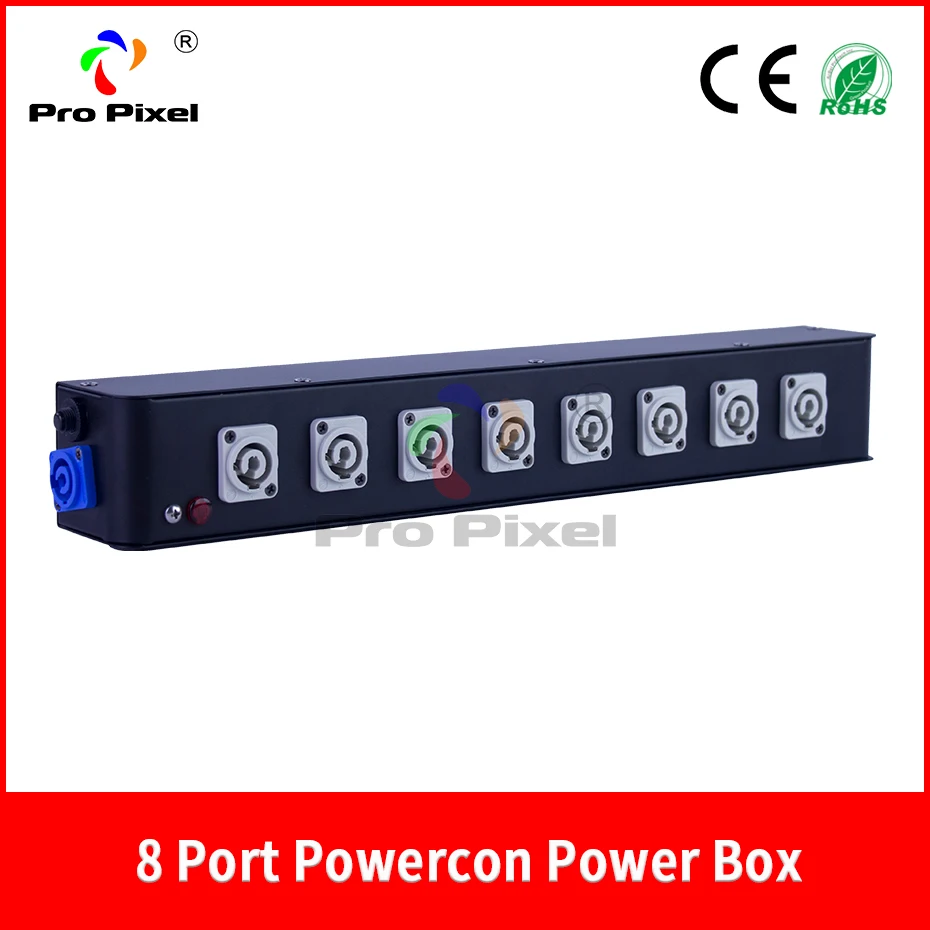 1 шт. 4 порта power con power Box, power con in и power con out для движущейся головки, dj light