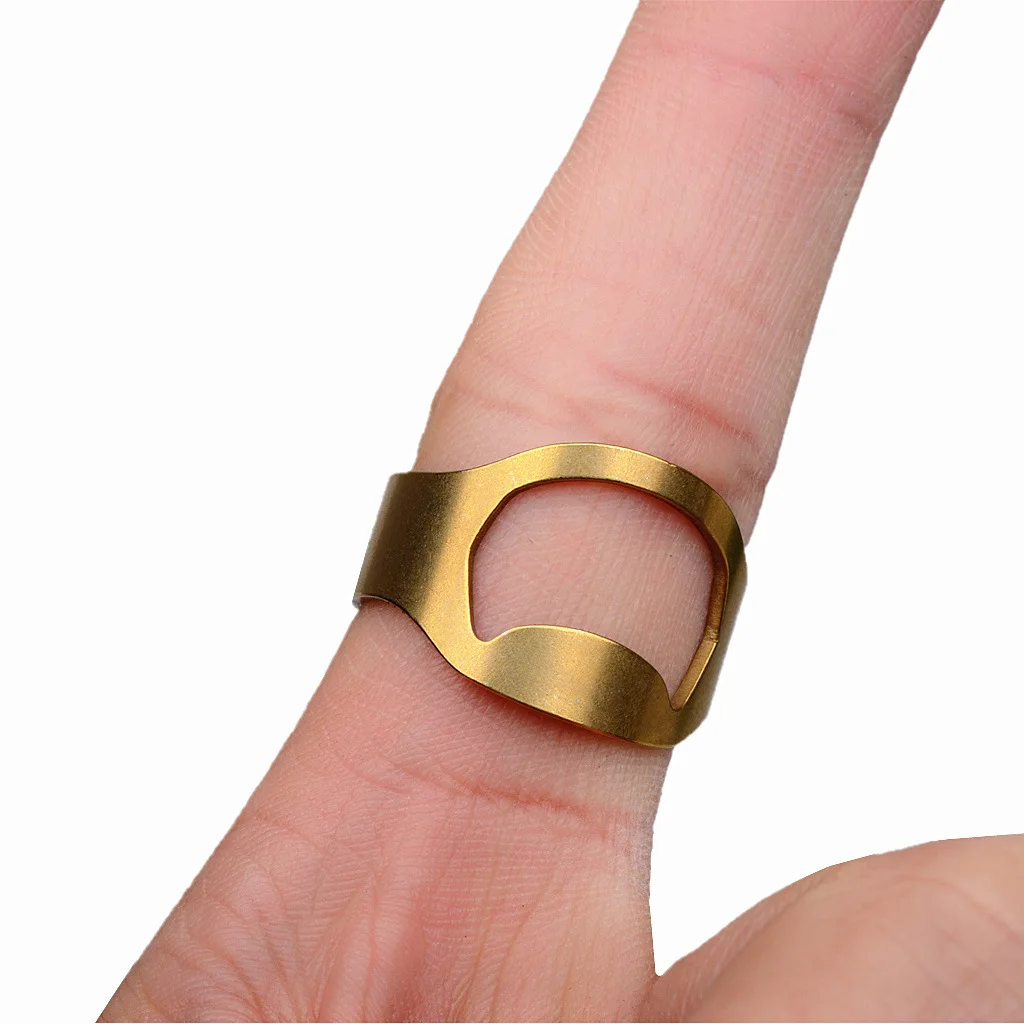 Креативная открывашка для пива из нержавеющей стали 5 цветов открывалка на палец