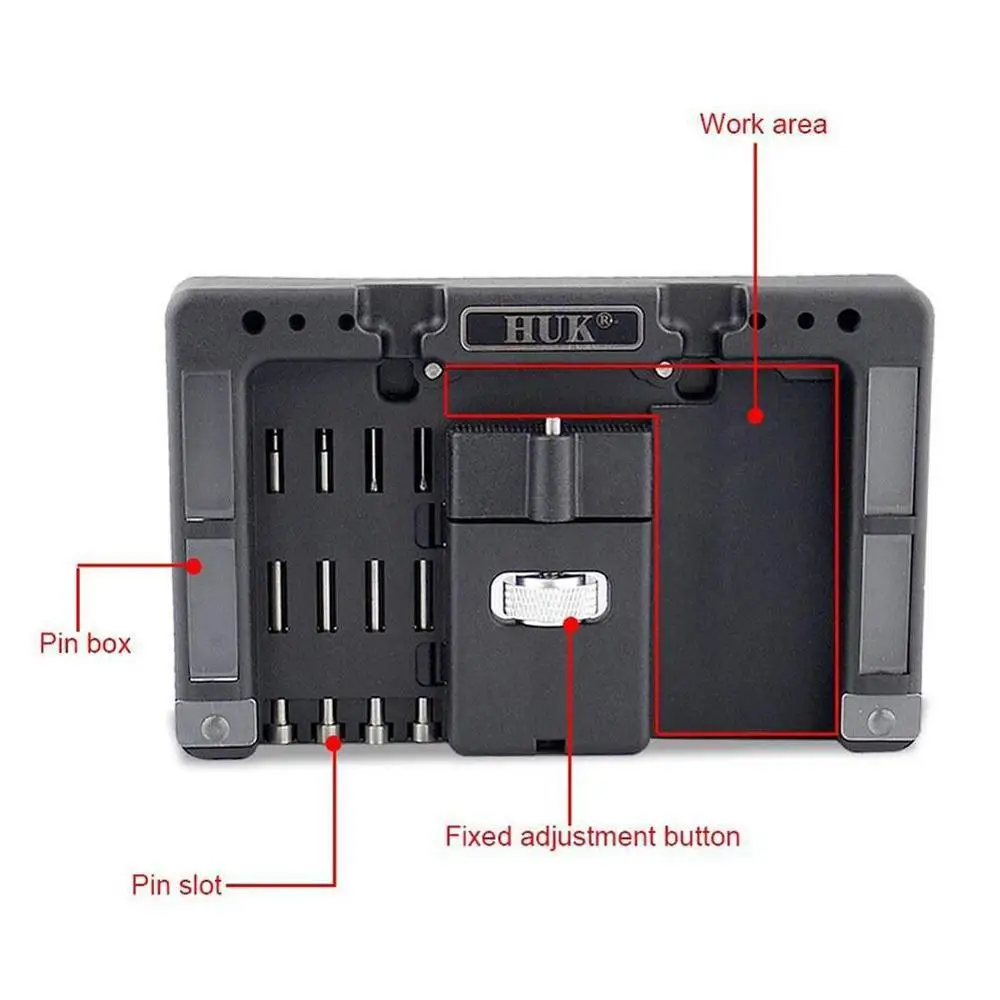 

Original HUK Key Fixing Tool Flip Key Vice Of Flip-Key Pin Four Pins Tool With Tool Car For Locksmith Control Remover Remot I2A1