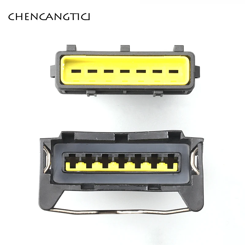 

1 Set 7 Pin Way Sensor Connector Sealed Housing Adapter Plastic Car Socket Automotive Electrical Waterproof Male or Female Plug