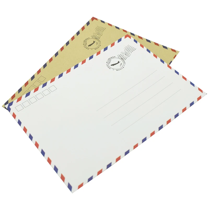 

20PCS Letter Paper Envelope Vintage Retro Envelopes 17.5*12.3cm