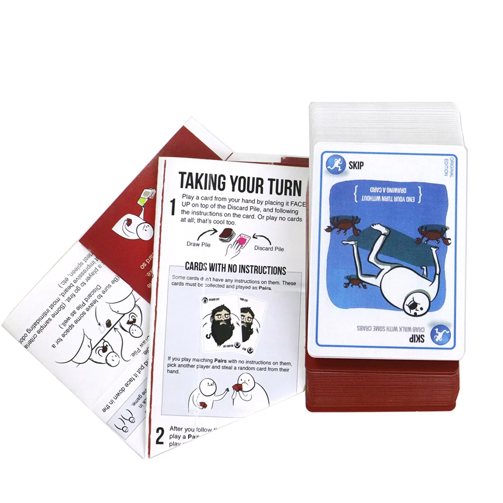 Полный английский explose fun для котят карточная игра детей взрослых оригинальная