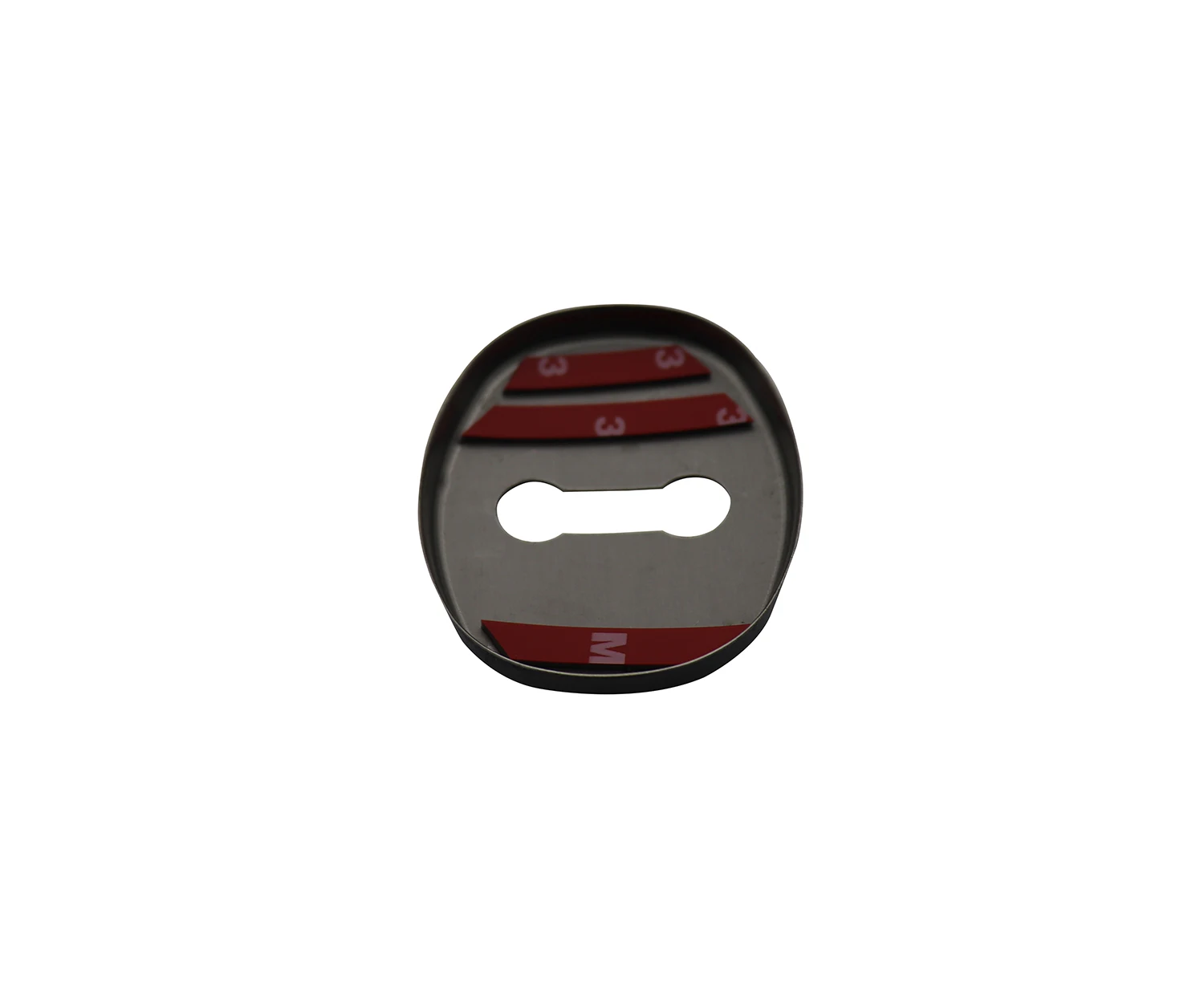 4 шт. Черная Нержавеющая Сталь замок двери автомобиля защитная Пряжка Чехол для