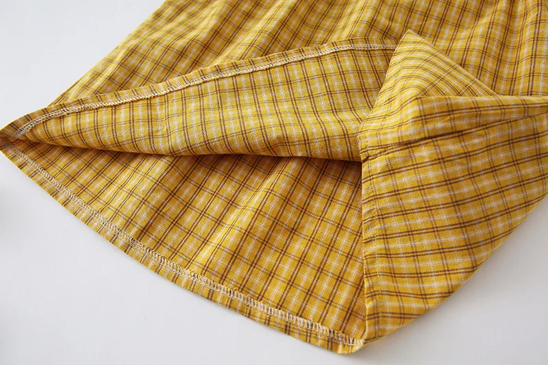 Baby Girls Plaid Dress Korean Style Autumn New Chic Children Princess Dresses Lace Collar Robe Toddlers Kids Clothes