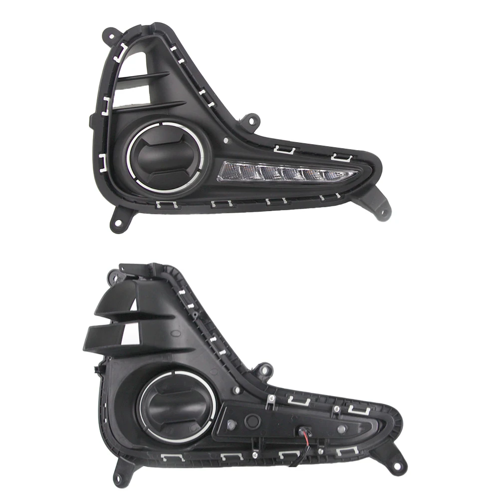 CSCSNL 2 шт. светодиодный DRL Габаритные огни дневного света противотуманные лампы