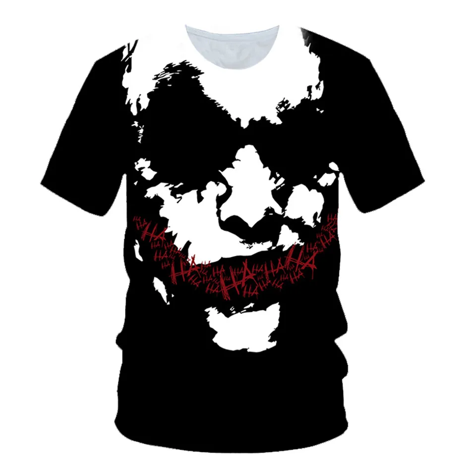 Детская футболка с 3D-принтом Джокер лето 2020 | Мать и ребенок