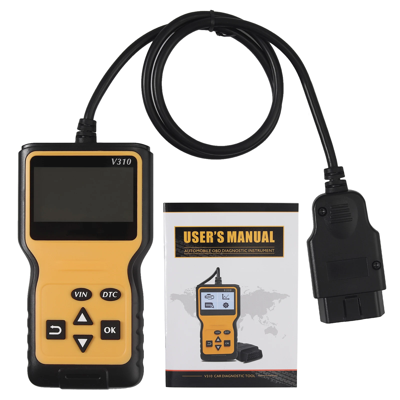 Универсальное диагностическое устройство AUTOUTLET для сканера OBD II автоматический