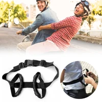 2021 motorcyclescooters safety belt rear seat passenger grip grab handle non slip strap with handle for children