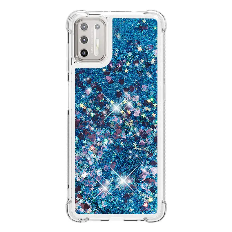 

Shockproof Case For Motorola Moto G9 Plus E6 Plus fashion Glitter Quicksand Silicone Cover For Moto G9 Plus E6 Plus Phone Cases